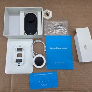 Wyze WTHERM Smart Thermostat Home WiFi Bluetooth new open box